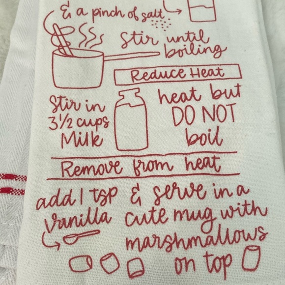 Target BP 2022 Hot Cocoa Dish Towels - Picture 6 of 8